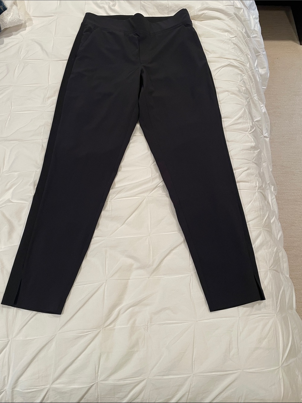 Athleta  Black Straight-Leg Performance Pants